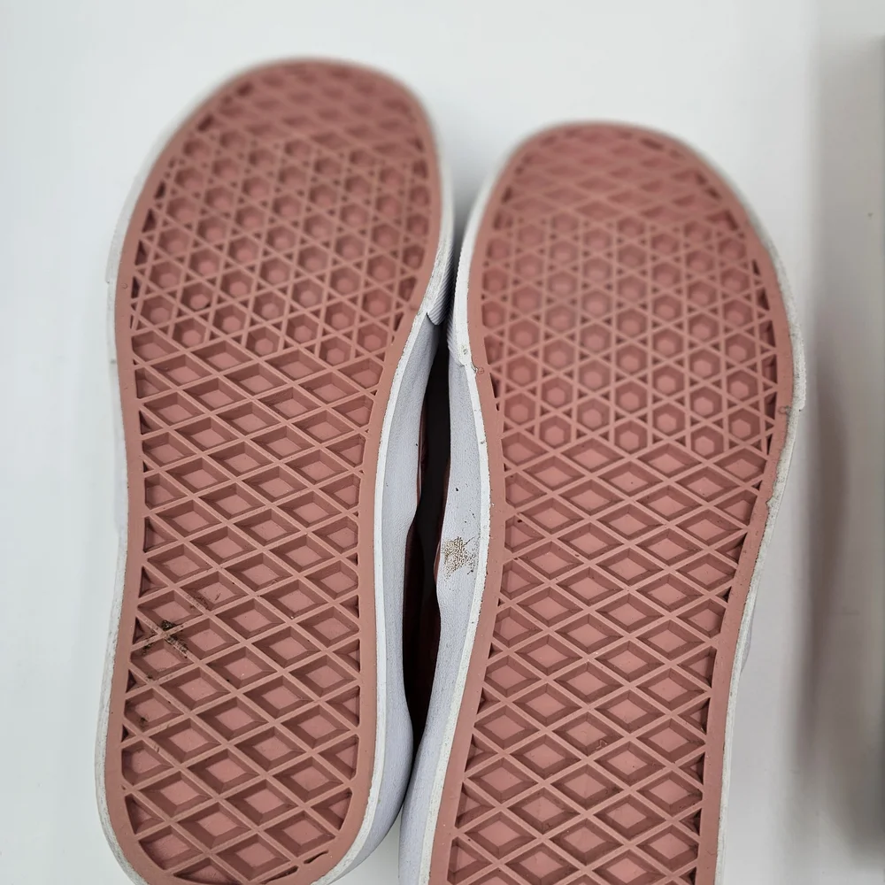 Vans Dusty Rose Suede Slip-On Shoes - Picture 6 of 10